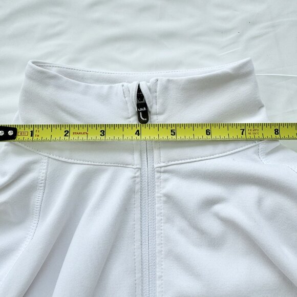 Lolë White Athletic Full Zip Jacket Size XS - Picture 11 of 16